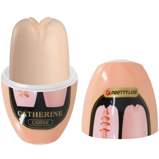 Masturbator masculin Egg Hard Boiled din TPR, Flesh
