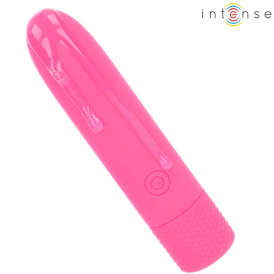 Vibrator SYMONE - 8 Vibrează, Roz, 10 x 2.2 cm.