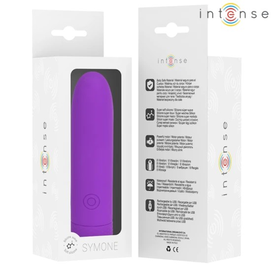 INTENSE - Model SYMONE, Bullet vibrator, Violet
