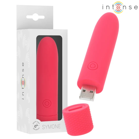 Vibrator Bullet Symone, 8 Vibrații, Roșu