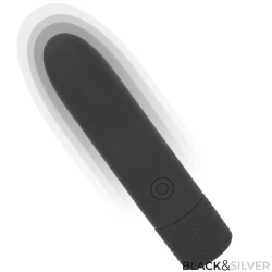 Vibrator GERI - 8 Vibrează, Negru, 10 x 2.2 cm.