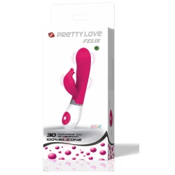 Vibrator Flirtation - Stimulatoare puternice, Violet, Mărime medie.