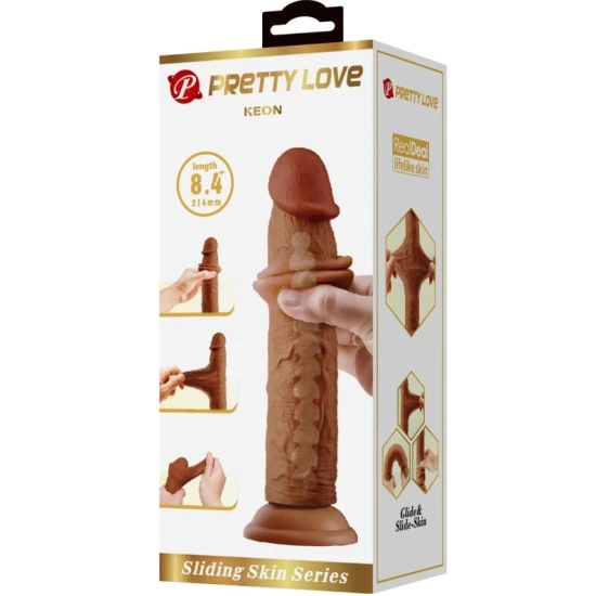 Dildo Realistic - Vertebrae Core, Maro, 21 cm, BW-008119LP-1