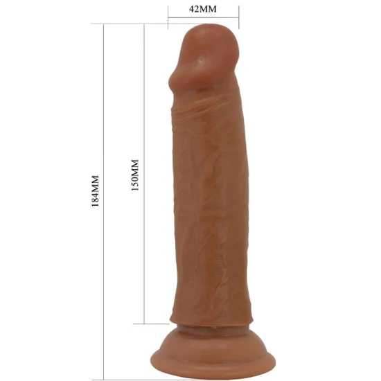 Dildo Realistic Quentin - 18 cm, Maro, BW-008126LP-1