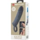 Manșon pentru penis realist, piele, Gri închis