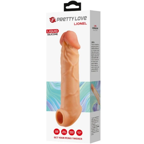 Manșon penis REALISTIC SKIN - Culoarea pielii, Mărime standard.