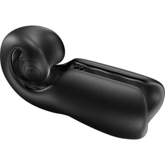 EVO Pentru bărbați masturbator tip slide'n'roll, Negru