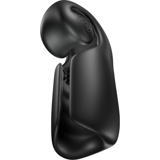 EVO Pentru bărbați masturbator tip slide'n'roll, Negru