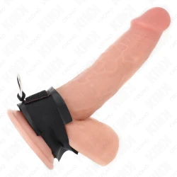 Inel penis tip burete, cu închidere cu scai, 20 x 3.5 cm