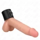 Inel penis din piele cu închidere cu presiune 18 x 5 cm