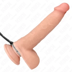 Inel penis metalic cu lanț și cleme pentru mameloane reglabile