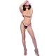 CHILIROSE - Slip tip Tanga Model Kiss Me, Negru