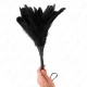 Model: Tickle Chicken Feathers, Negru, 36 cm