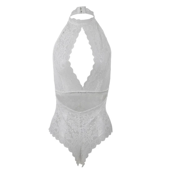 SUBBLIME - Rochie body din dantelă, Alb L/XL