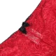 SUBBLIME - Cămașă de noapte din mătase și dantelă, roșu L/XL