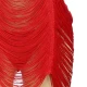 Rochie cu bretele și tanga din material elastic, roșu, S/M