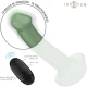 INTENSE - Vibrator cu ventuză, Verde - telecomandă, 10 moduri de vibrație