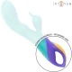 INTENSE - Vibrator tip iepure, Albastru