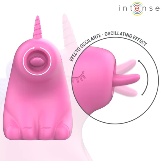 INTENSE - Stimulatoare Model PINKIE, Roz 360° Rotating Tongue