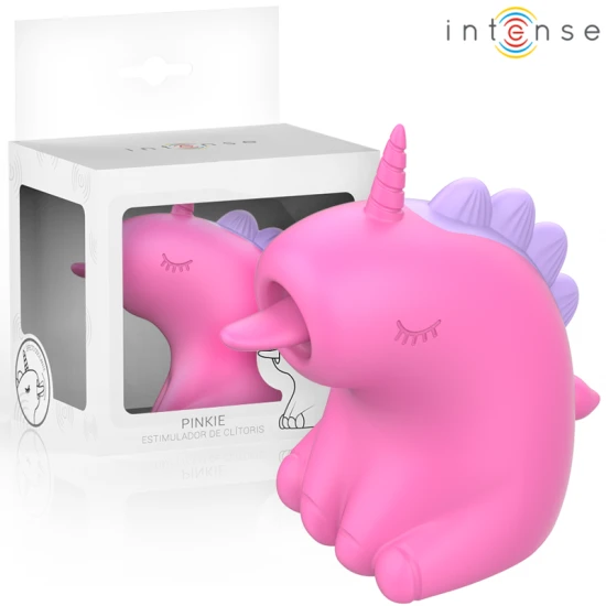 INTENSE - Stimulatoare Model PINKIE, Roz 360° Rotating Tongue