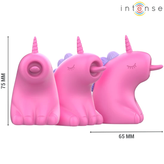 INTENSE - Stimulatoare Model PINKIE, Roz 360° Rotating Tongue