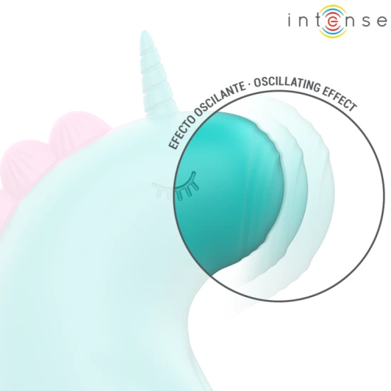 INTENSE - Trixie Unicorn Tongue Tapping stimulator, Verde
