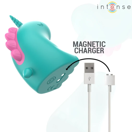 INTENSE - Trixie Unicorn Tongue Tapping stimulator, Verde