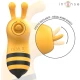 INTENSE - Stimulator clitor cu limbă rotativă 360º, Maya, Galben/Negru