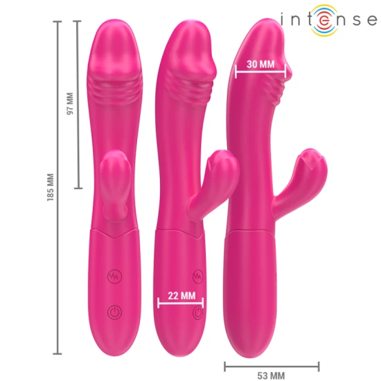 Vibrator IVY - 10 Vibrații, Roz, Flexibil