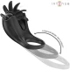 INEL VIBRATOR MABEL - 10 MODURI DE VIBRAȚIE, CU STIMULATOR CLITORIS, NEGRU