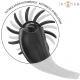 INEL VIBRATOR MABEL - 10 MODURI DE VIBRAȚIE, CU STIMULATOR CLITORIS, NEGRU