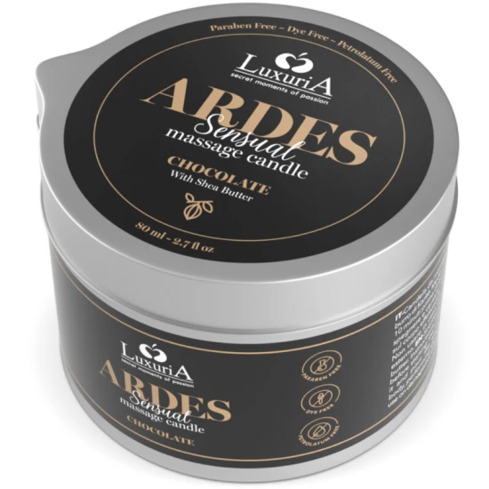 Lumânare de masaj cu aromă de ciocolată