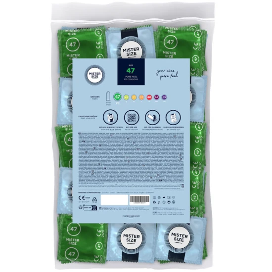 Tip Produs: Condom Model: Size XS, 47 mm, Culoare: Transparent