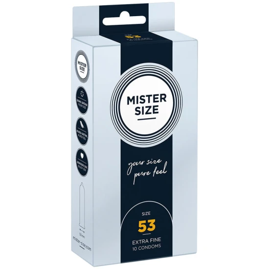 Prezervativ Tip Model, mărime M, 53 mm