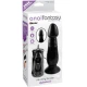 VIBRATOR PLUG THRUSTER CU VIBRAȚII, NEGRU