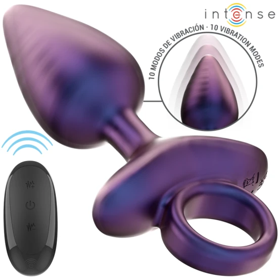 Plug Anal Vibrator MICHAEL - Model 2, Negru, Mărime Unică