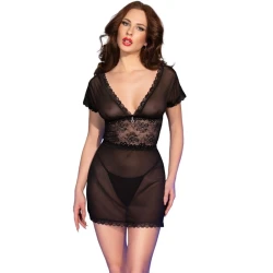 CHILIROSE - Model Babydoll, Negru