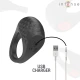 Inel Vibrator Clover - 10 Vibrații, Negru, Mărime Unică