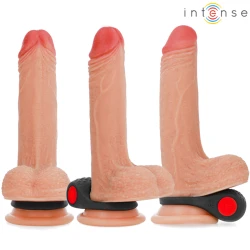 Inel Vibrator Clover - 10 Vibrații, Negru, Mărime Unică