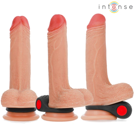 Inel Vibrator Clover - 10 Vibrații, Negru, Mărime Unică