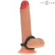 Inel Dublu Silicone - Model 4, Negru, Mărime Unică