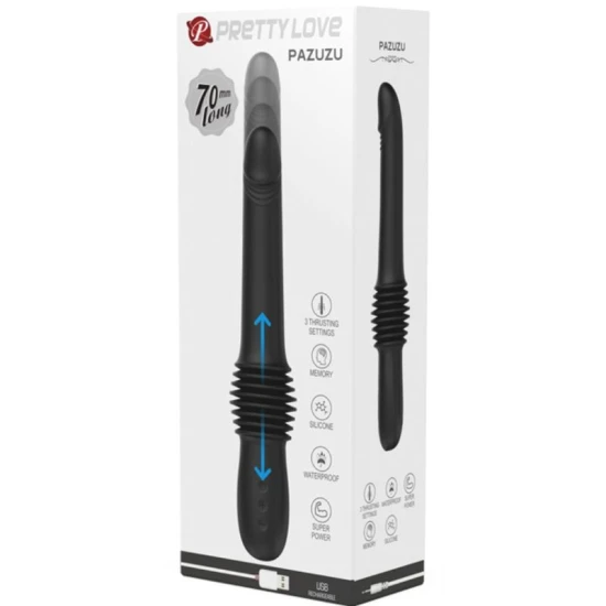Vibrator tip chiloți, 3 moduri, Negru