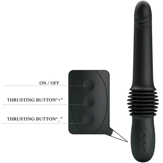 Vibrator tip chiloți, 3 moduri, Negru