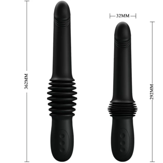 Vibrator tip chiloți, 3 moduri, Negru
