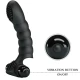 Vibrator deget - 10 Vibrații, Negru, BI-014707