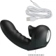 Vibrator deget - Stimulator clitoris, Negru, BI-014714