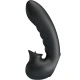 Vibrator deget - Stimulator clitoris, Negru, BI-014714