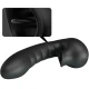 Vibrator deget - Stimulator clitoris, Negru, BI-014714