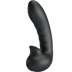 Vibrator deget - Stimulator clitoris, Negru, BI-014714
