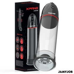 Extender automat pentru penis, 3 niveluri de aspirație, Gri